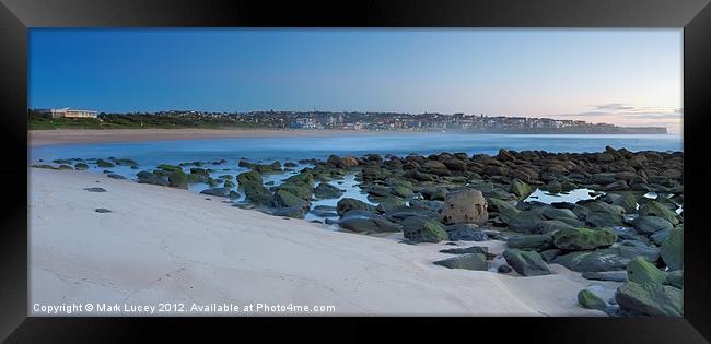 A Morning at Maroubra Framed Print by Mark Lucey