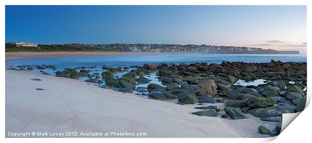 A Morning at Maroubra Print by Mark Lucey