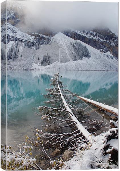 Winter Lake,Canada. Canvas Print by james green