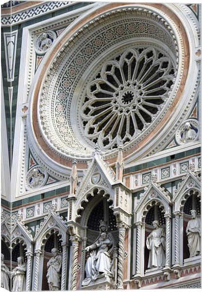 The Duomo Wheel Canvas Print by Kieran Brimson
