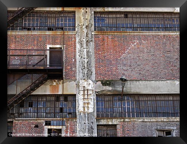 Rusty wall 2 Framed Print by Alfani Photography