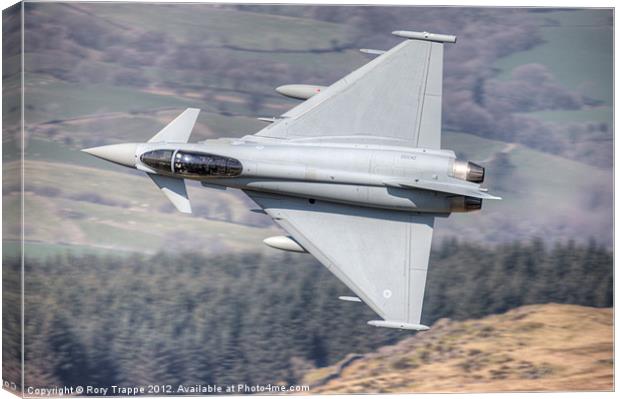 Typhoon turning for Cader Idris Canvas Print by Rory Trappe