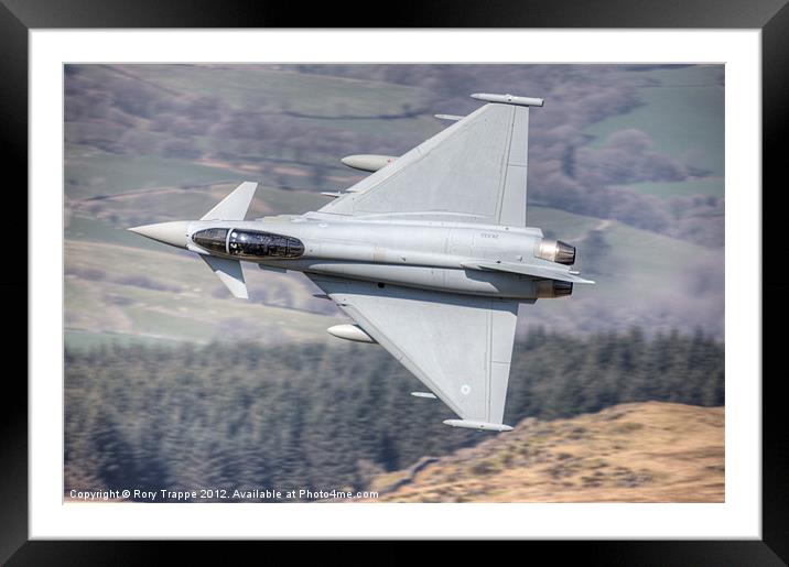 Typhoon turning for Cader Idris Framed Mounted Print by Rory Trappe