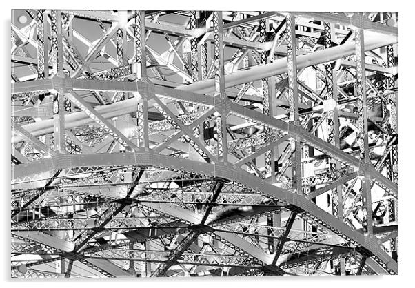 Bridge Bits Acrylic by Mary Lane