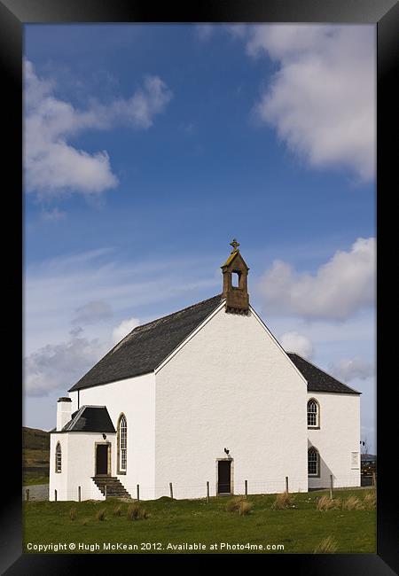 Church of Scotland, Kensaleyre, Isle of Skye, Scot Framed Print by Hugh McKean