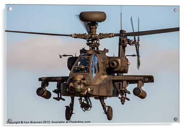 Dirty AH 64 Apache Acrylic by Oxon Images
