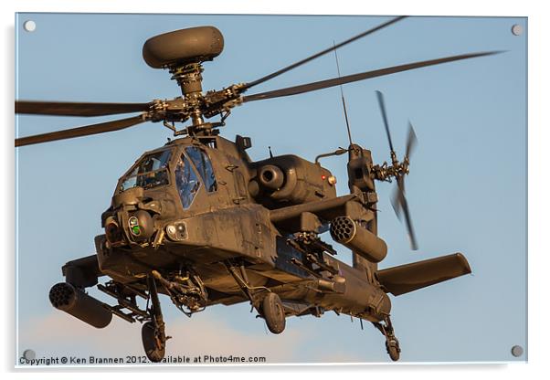 Dirty AH64 Apache 2 Acrylic by Oxon Images