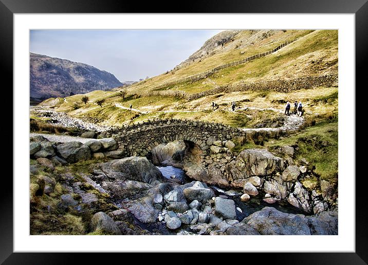 Stockley Bridge Framed Mounted Print by Northeast Images