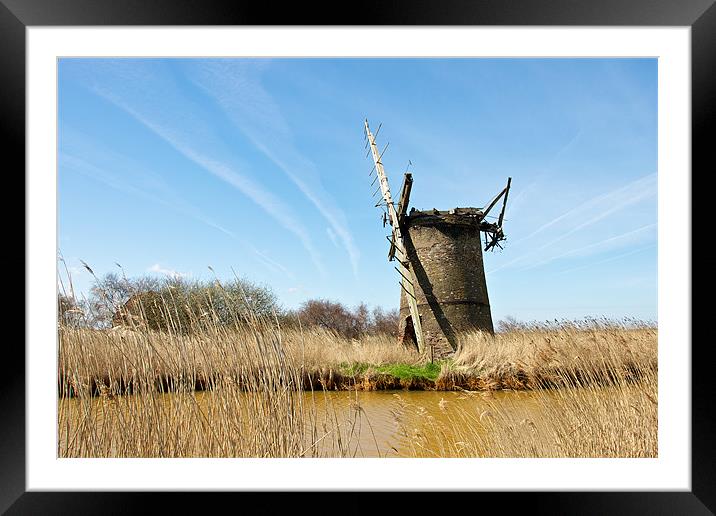 Brograve Mill Framed Mounted Print by Fiona Geldard