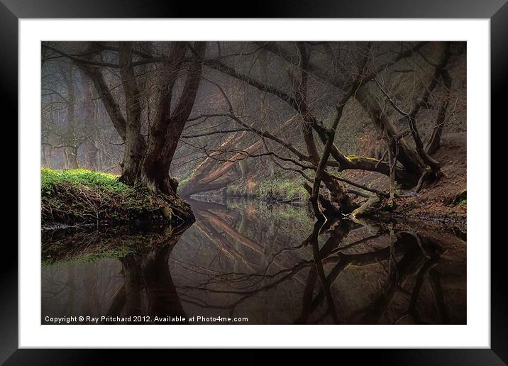 Reflections On The River Team Framed Mounted Print by Ray Pritchard
