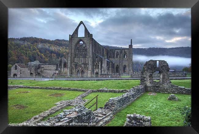 Tintern Abbey Framed Print by Creative Photography Wales