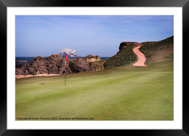 The Glen Golf Course Framed Mounted Print by Keith Thorburn EFIAP/b