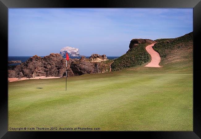 The Glen Golf Course Framed Print by Keith Thorburn EFIAP/b