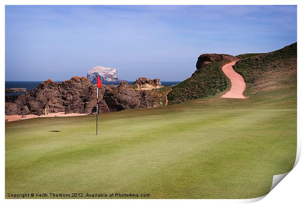 The Glen Golf Course Print by Keith Thorburn EFIAP/b