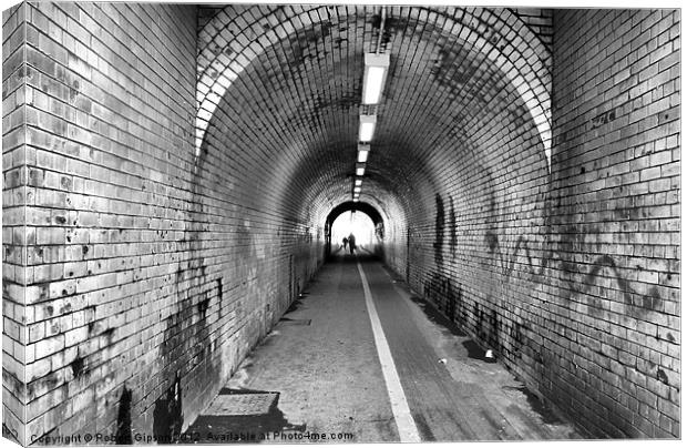 Tunnel Canvas Print by Robert Gipson