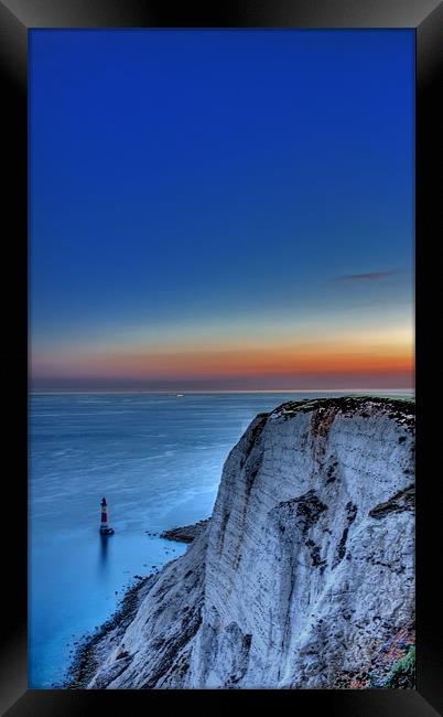 Beachy Head Blues Framed Print by Phil Clements