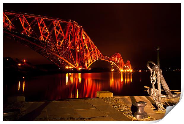 Forth Rail Bridge Print by Keith Thorburn EFIAP/b