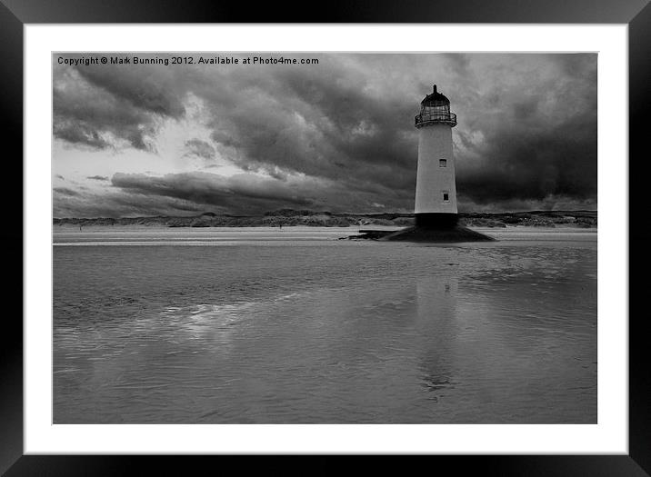 Defender of the shore 2 Framed Mounted Print by Mark Bunning
