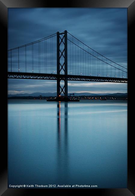 Forth Road Bridge Framed Print by Keith Thorburn EFIAP/b