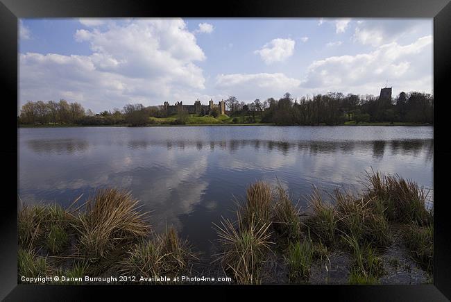 Framlingham Castle Framed Print by Darren Burroughs