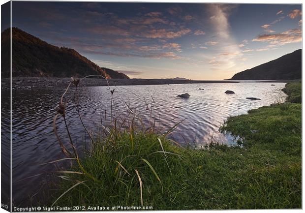 Coromandel Walkway Canvas Print by Creative Photography Wales