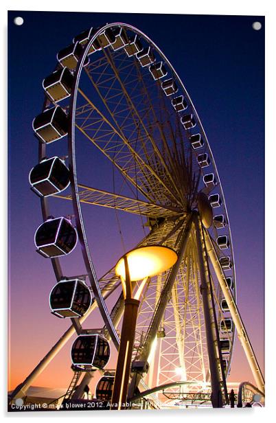 Brighton Big Wheel Acrylic by mark blower