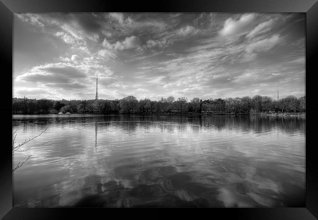 The Lakes Framed Print by Dean Messenger