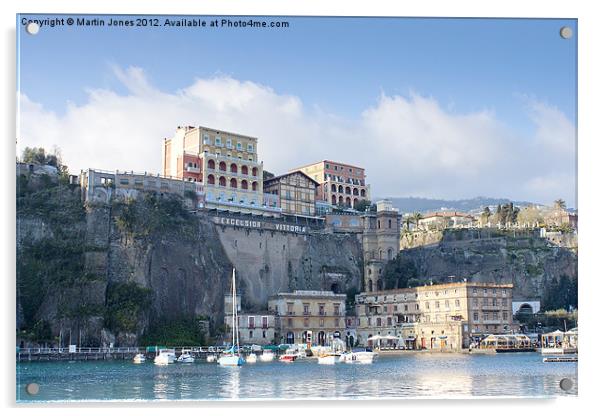 Bay of Naples, Italy Acrylic by K7 Photography