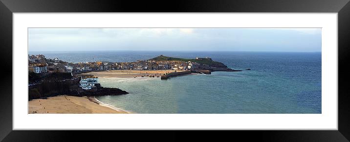 St Ives Framed Mounted Print by keith sutton
