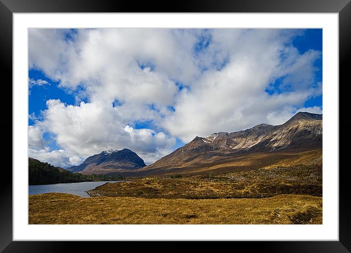 Mountains of Torridon Framed Mounted Print by Jacqi Elmslie