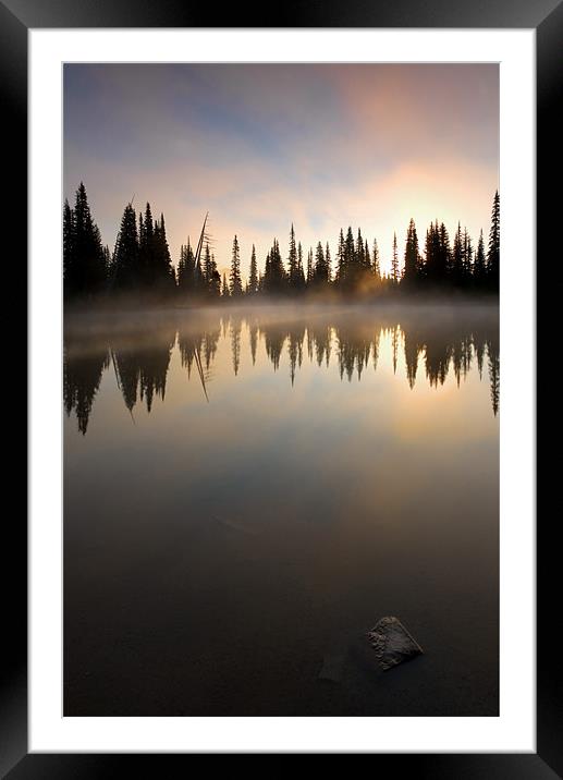 Breath of Sunrise!  Framed Mounted Print by Mike Dawson