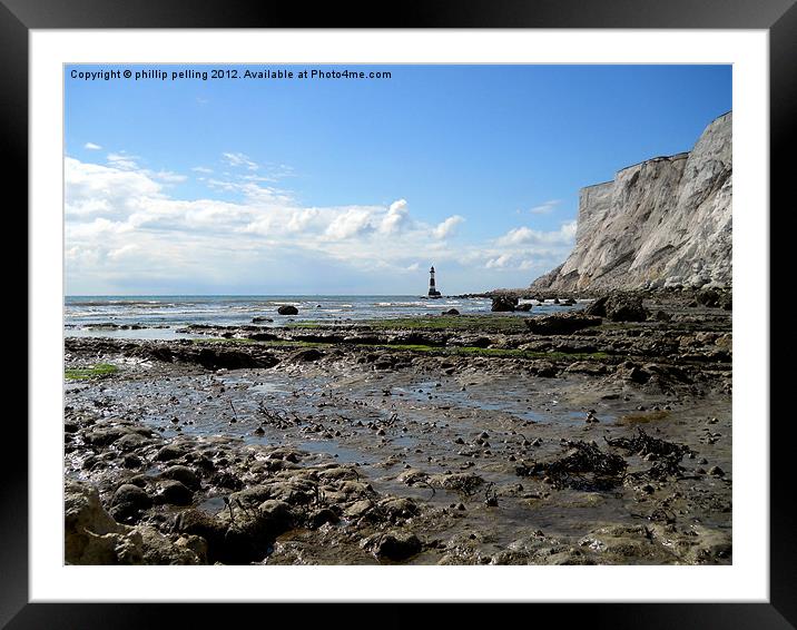 Lighthouse Beach Framed Mounted Print by camera man