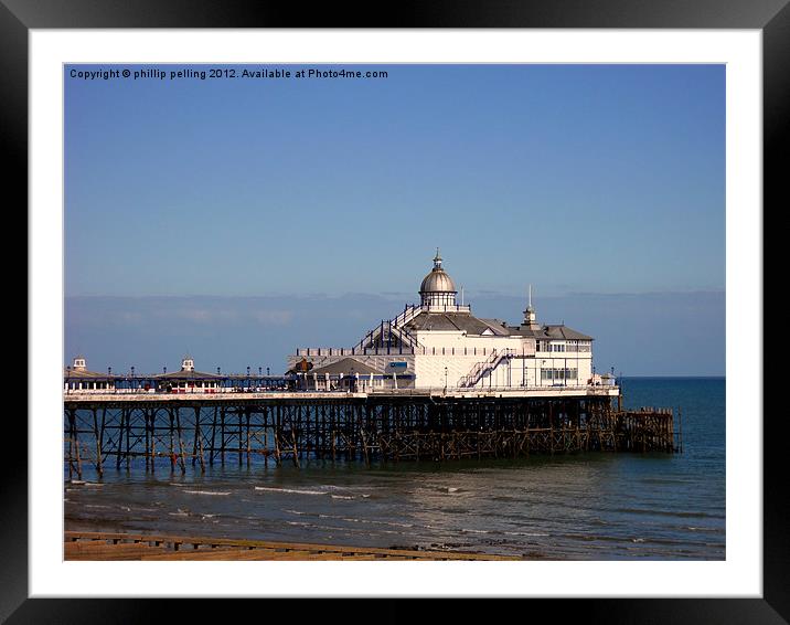 The Pier Framed Mounted Print by camera man