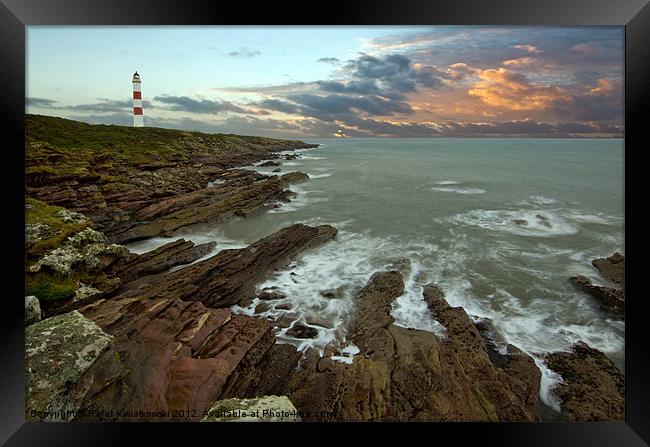 Tarbat Ness Lighthouse Framed Print by R K Photography