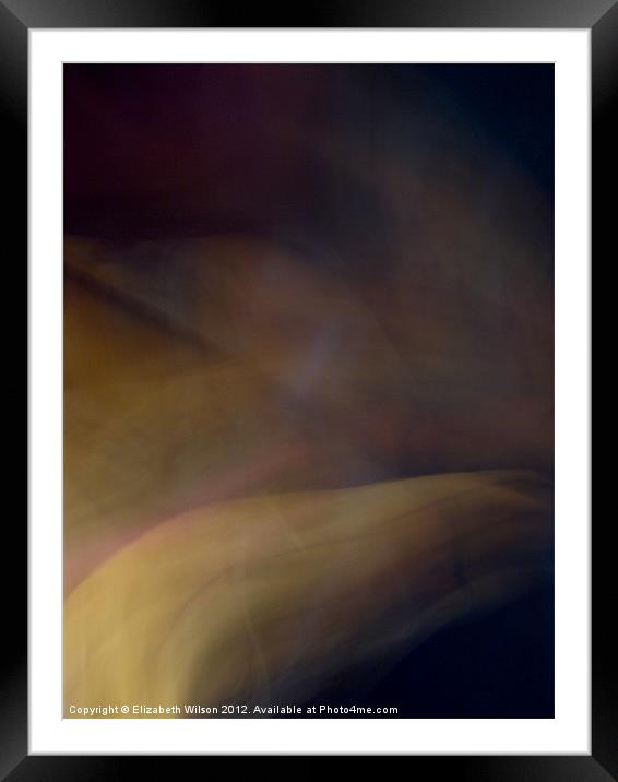 Ethereal Framed Mounted Print by Elizabeth Wilson-Stephen