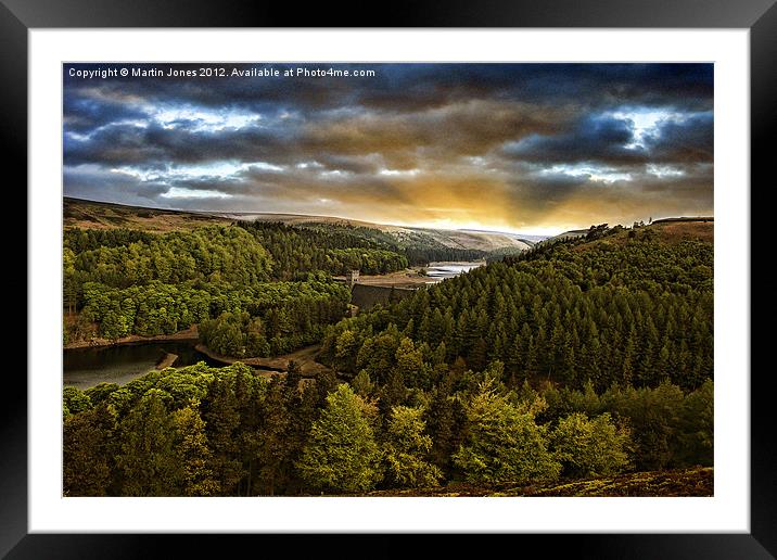 Sundown over Howden Framed Mounted Print by K7 Photography