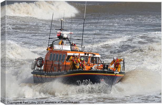 Lifeboat, Mersey Class ALB Canvas Print by Digitalshot Photography