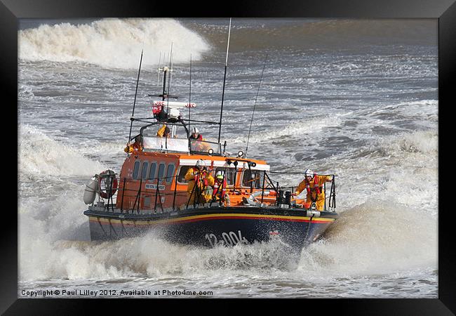 Lifeboat, Mersey Class ALB Framed Print by Digitalshot Photography
