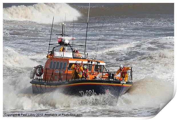 Lifeboat, Mersey Class ALB Print by Digitalshot Photography