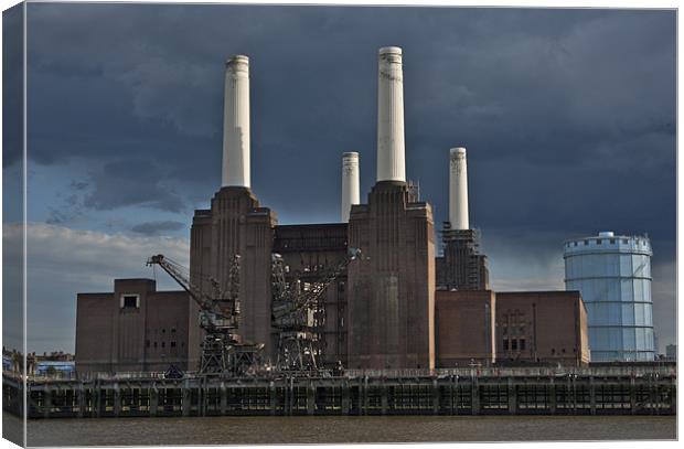 Battersea Power Station Canvas Print by Philip Pound