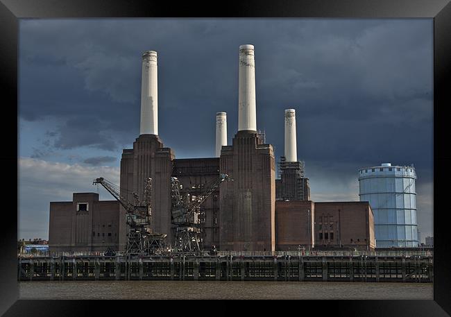Battersea Power Station Framed Print by Philip Pound
