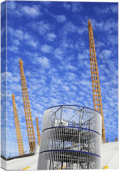 O2 Millenium Dome Canvas Print by Philip Pound