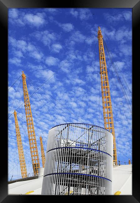 O2 Millenium Dome Framed Print by Philip Pound