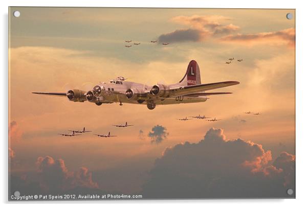 B17 - Formation Acrylic by Pat Speirs