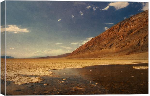 Badwater Basin Canvas Print by Paul Fisher