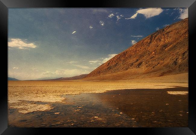 Badwater Basin Framed Print by Paul Fisher