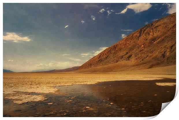 Badwater Basin Print by Paul Fisher