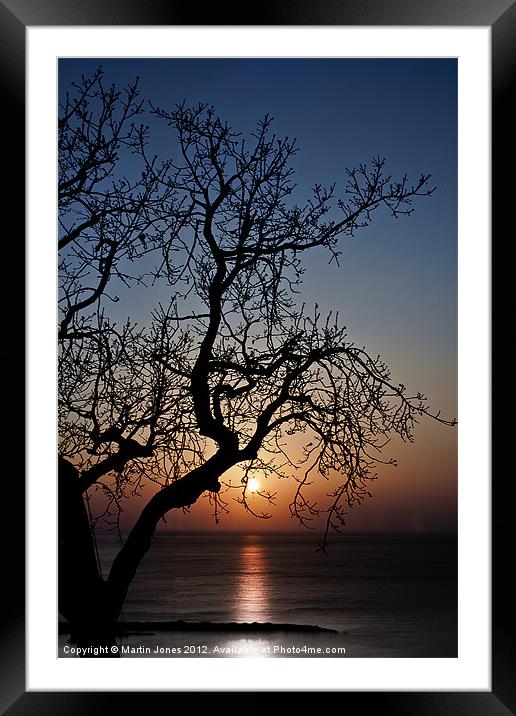 Sundown Framed Mounted Print by K7 Photography