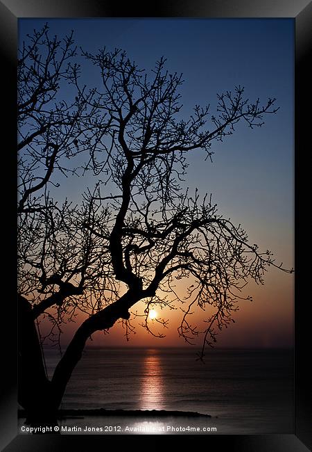 Sundown Framed Print by K7 Photography