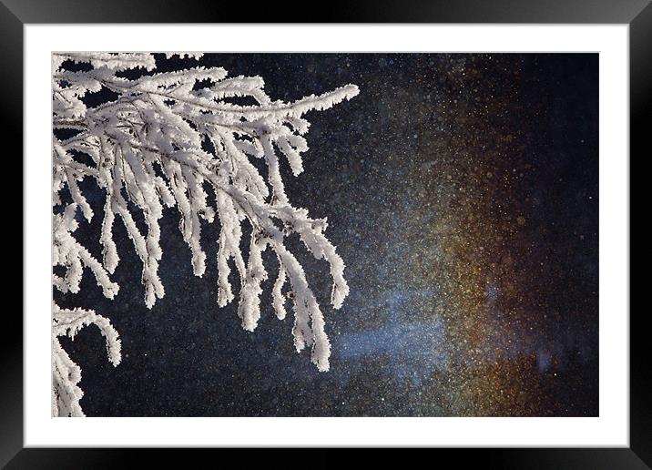 Ice bow Framed Mounted Print by Thomas Schaeffer